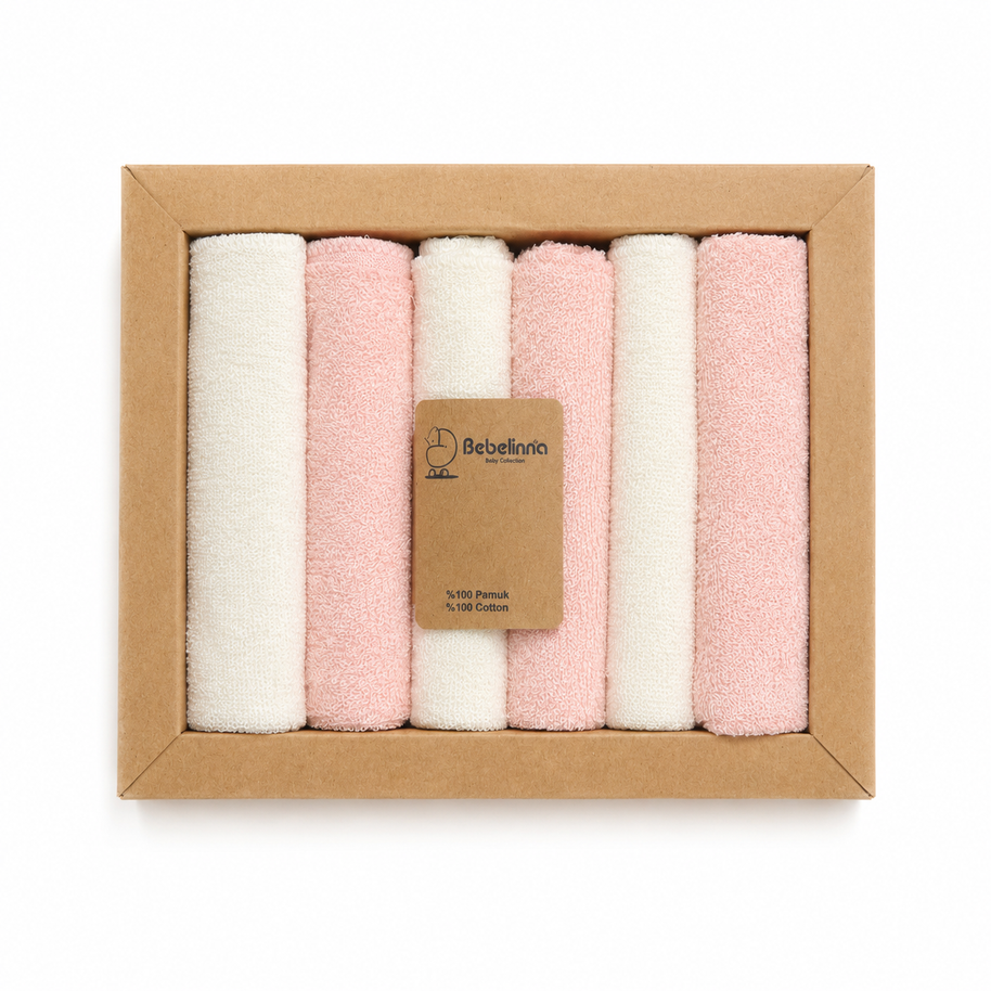 Lot de 6 mouchoirs pour bébé