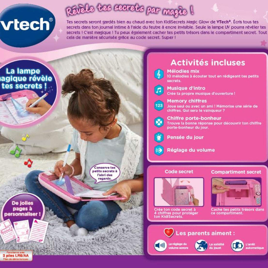 Kidi secrects magic glow vtech 6-12 ans - Vtech - pour bébé Maroc -www.babyboss.ma