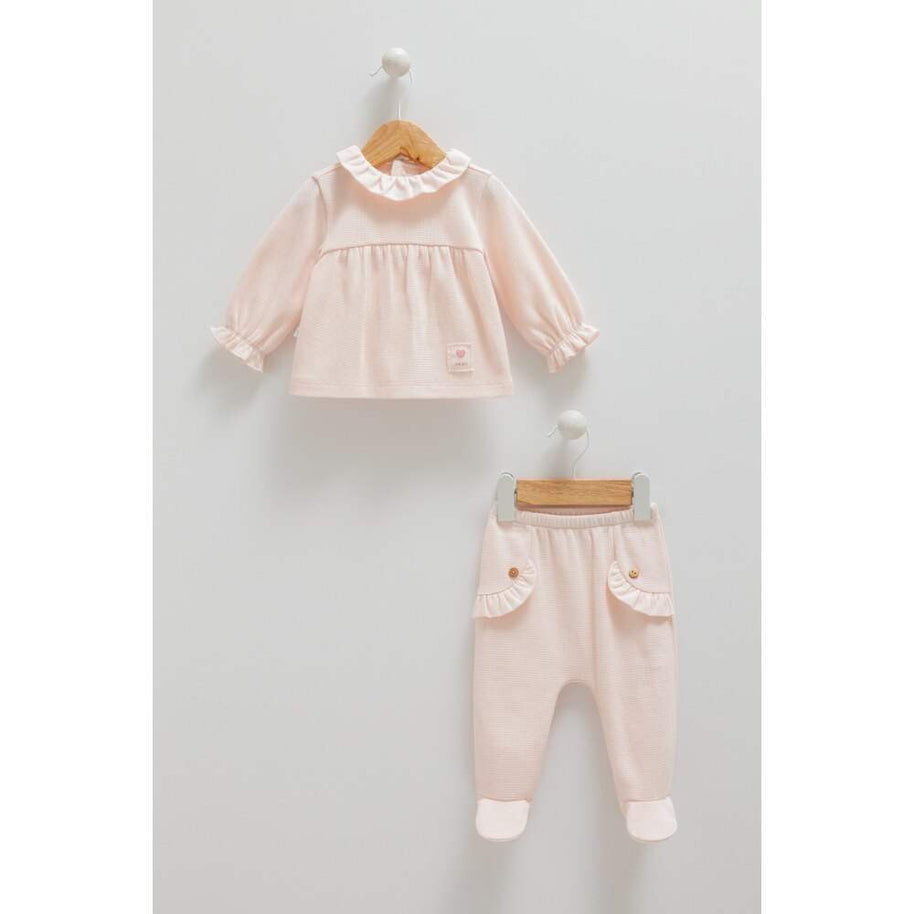 Ensemble pour bébé 2 pièces - Caramell - caramell - Ensemble pour bébé Maroc -www.babyboss.ma
