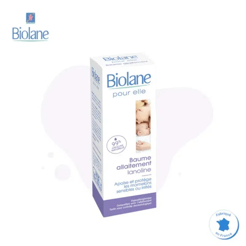 BIOLANE – Baume Allaitement 40ml – Soin Nourrissant et Apaisant pour Mamelons – Certifié Bio - Biolane - Bain et toilette pour bébé Maroc -www.babyboss.ma