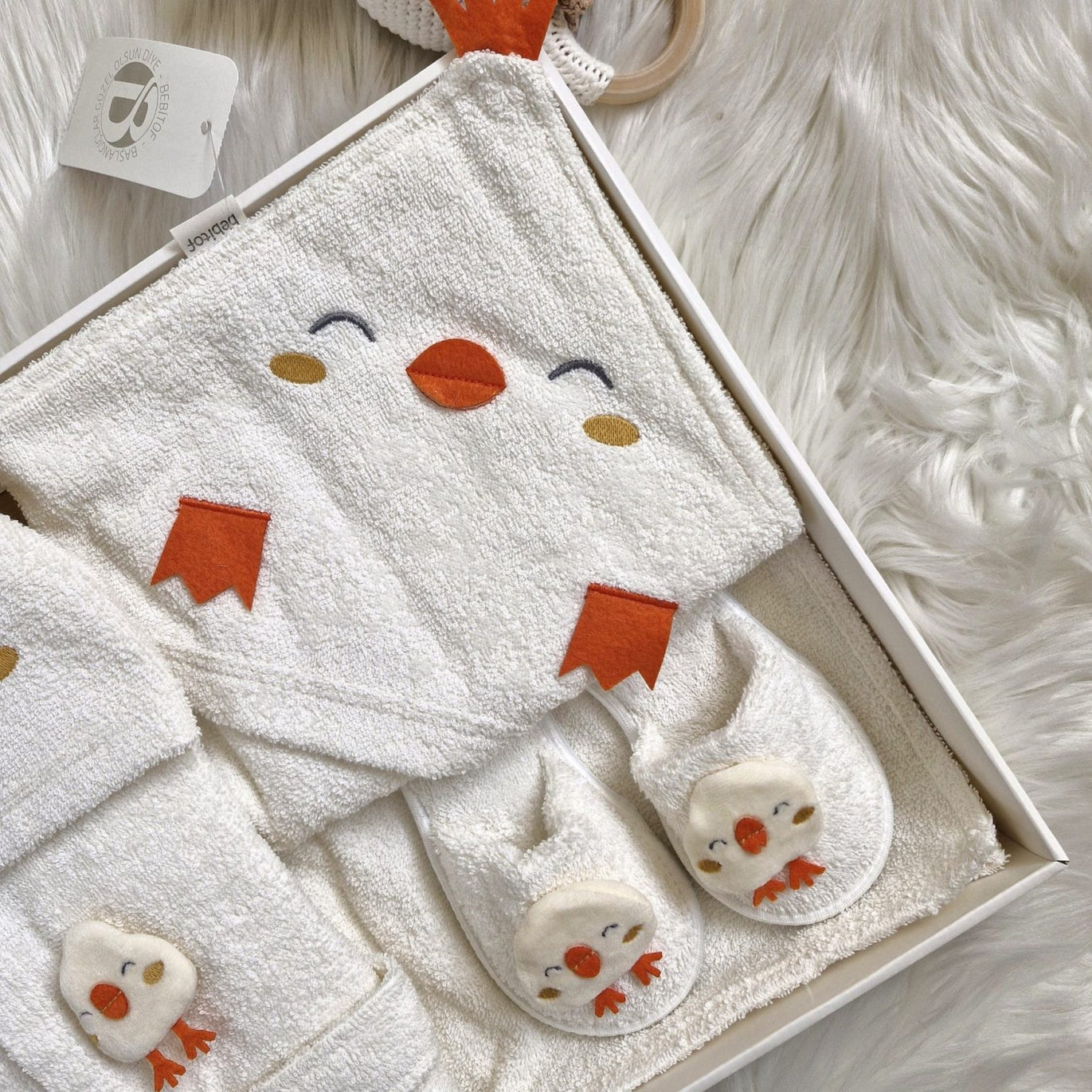 Ensemble sortie de bain pour bébé Bebitof