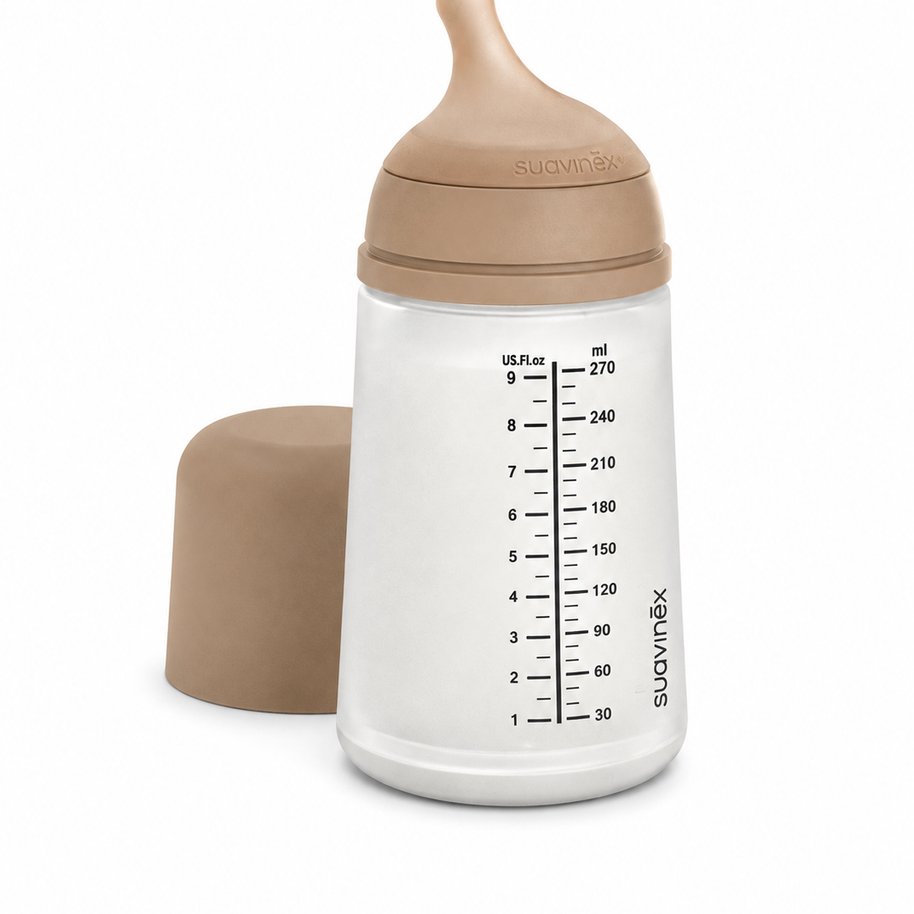 Biberon Anti-Colique Suavinex Zero.Zero™️ 270 ml – Débit Moyen