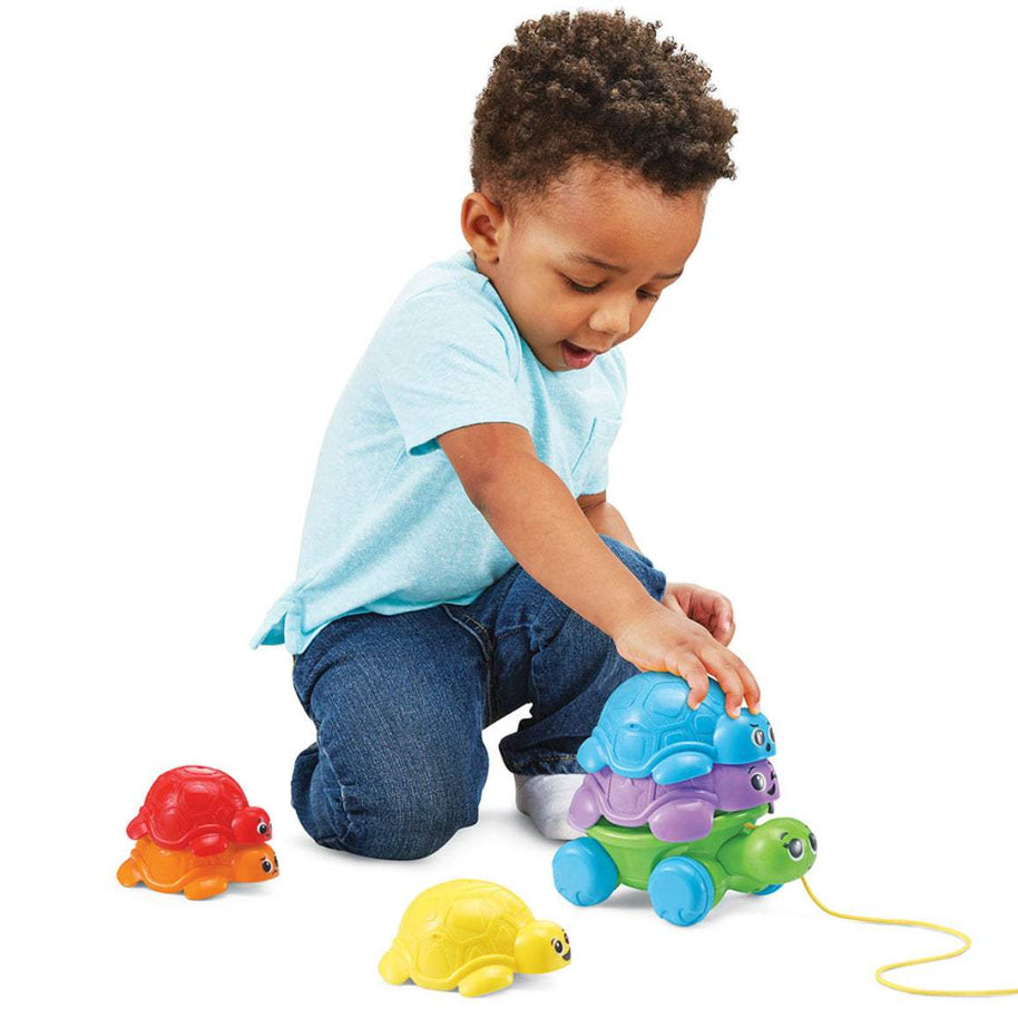 Famille empilo tortue - Vtech - Vtech - Jouets à empiler pour bébé Maroc -www.babyboss.ma