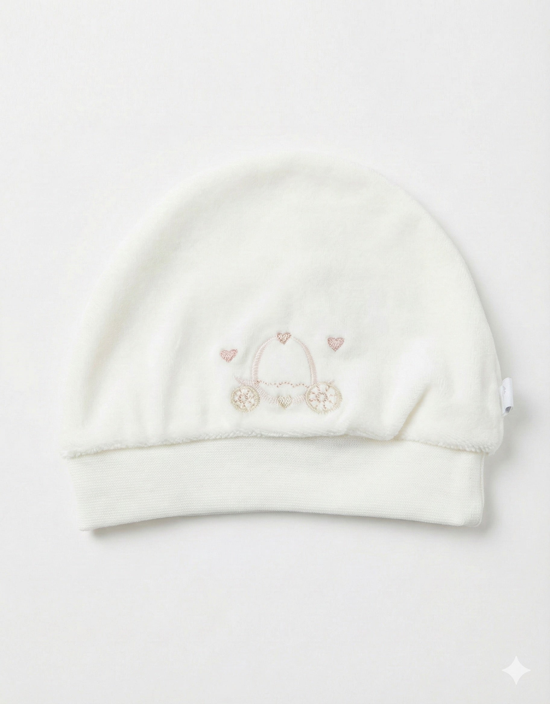 Bonnet velours – Caramell