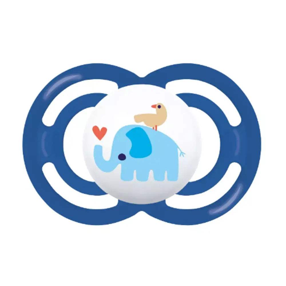Mam Perfect silicone orthodontic pacifier 6+ mois- Elephant - MAM - pour bébé Maroc -www.babyboss.ma