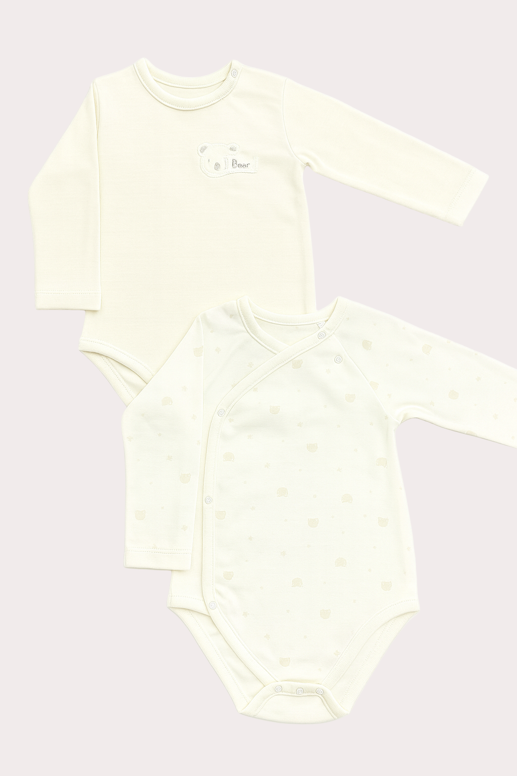 Lot de 2 bodies – Ecru