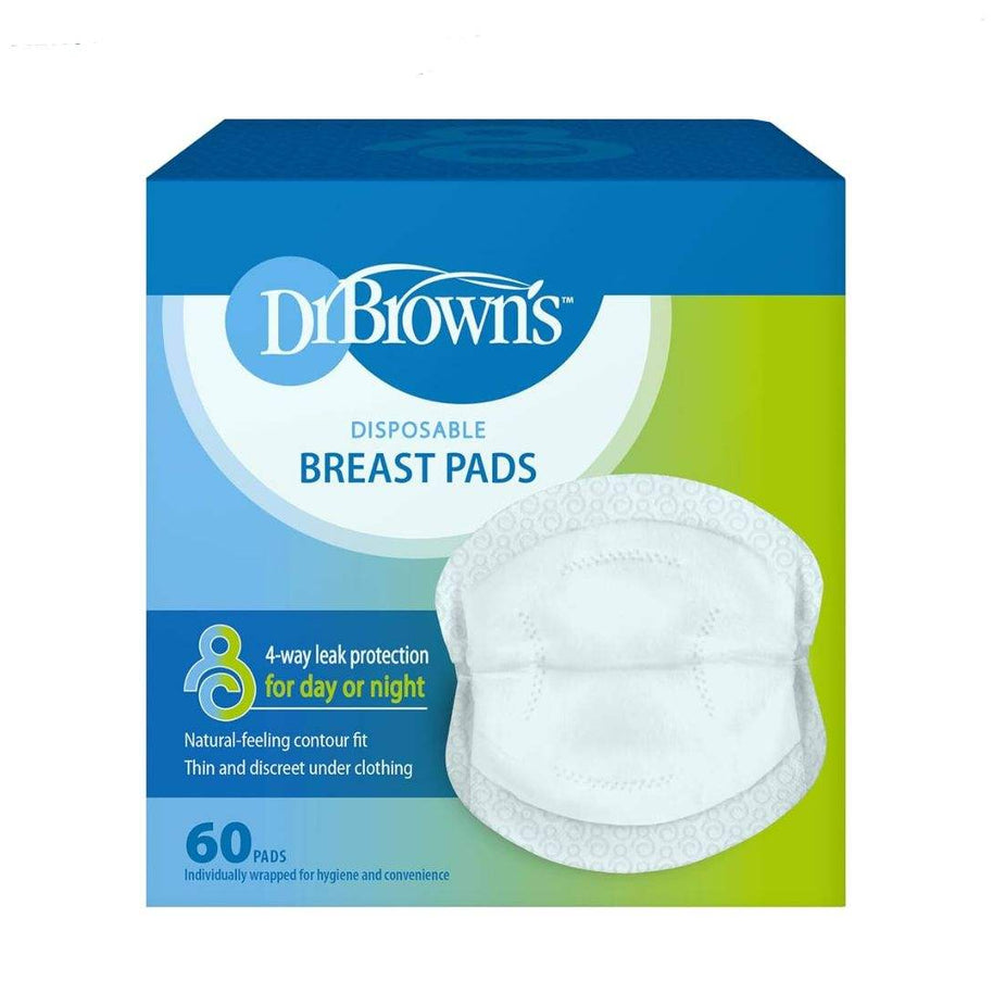 Cojines de lactancia desechables Dr Brown’s 60 piezas