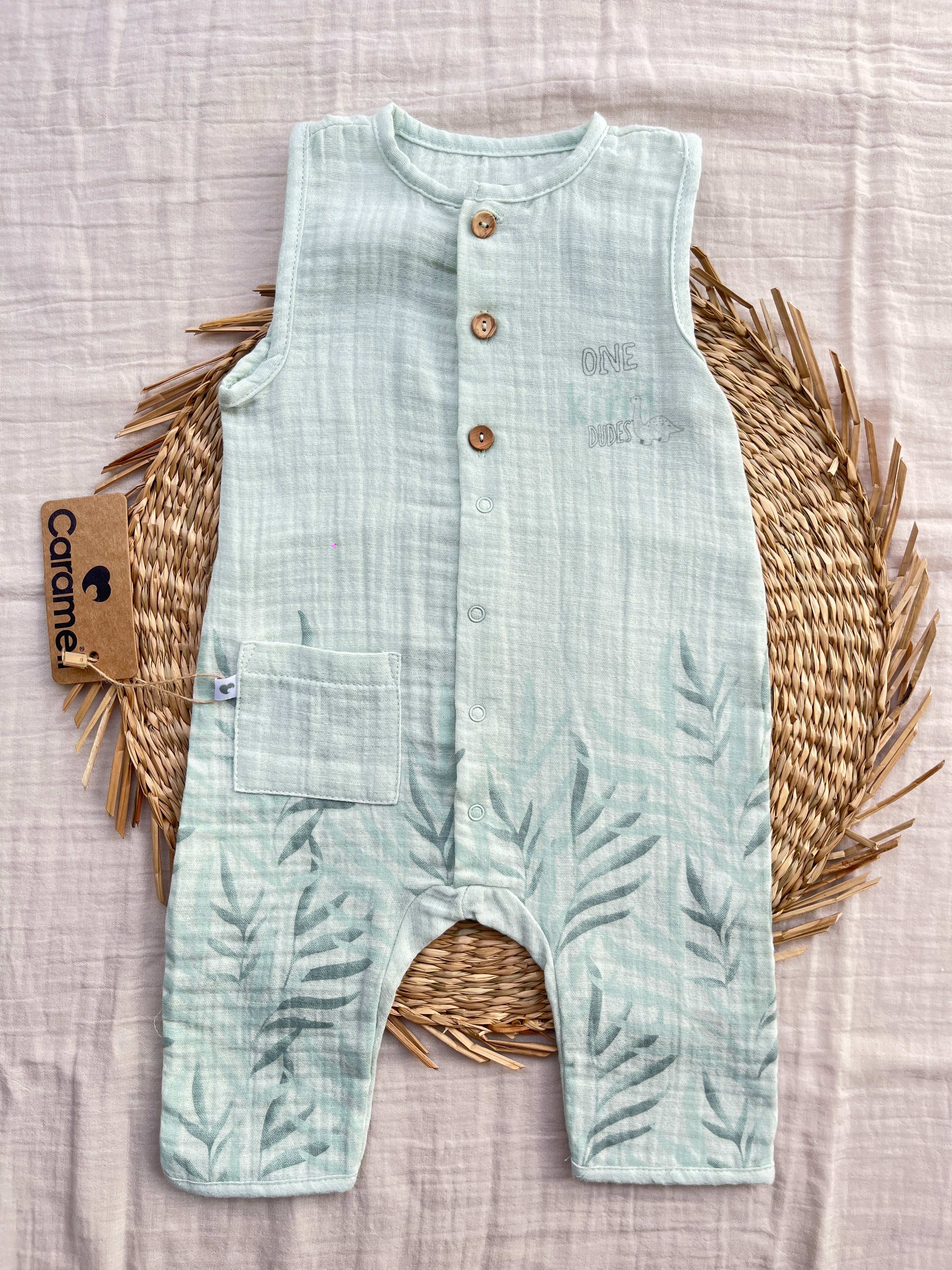 Combinaison intégrale pour bébé, couleur écru