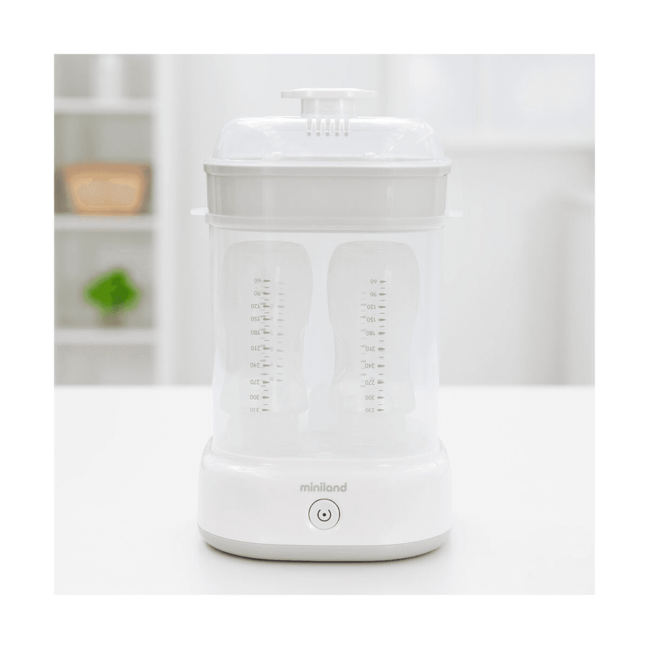 Stérilisateur de biberons mini steamy - Miniland - Miniland - pour bébé Maroc -www.babyboss.ma