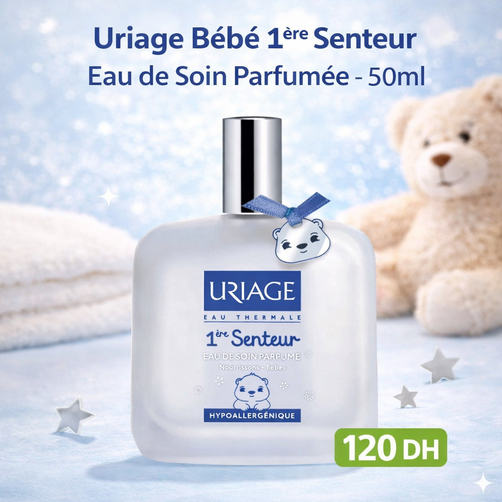 Uriage Bébé 1ère Senteur Eau de Soin Parfumée - 50ml - Uriage Bébé - Hygiène et Soin - Babyboss.ma