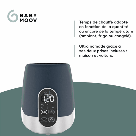 Chauffe-biberon Nomade - NutriSmart - Babymoov - REPAS pour bébé Maroc -www.babyboss.ma