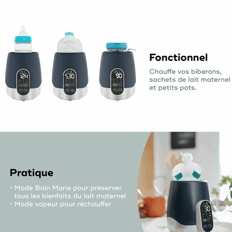 Chauffe-biberon Nomade - NutriSmart - Babymoov - REPAS pour bébé Maroc -www.babyboss.ma