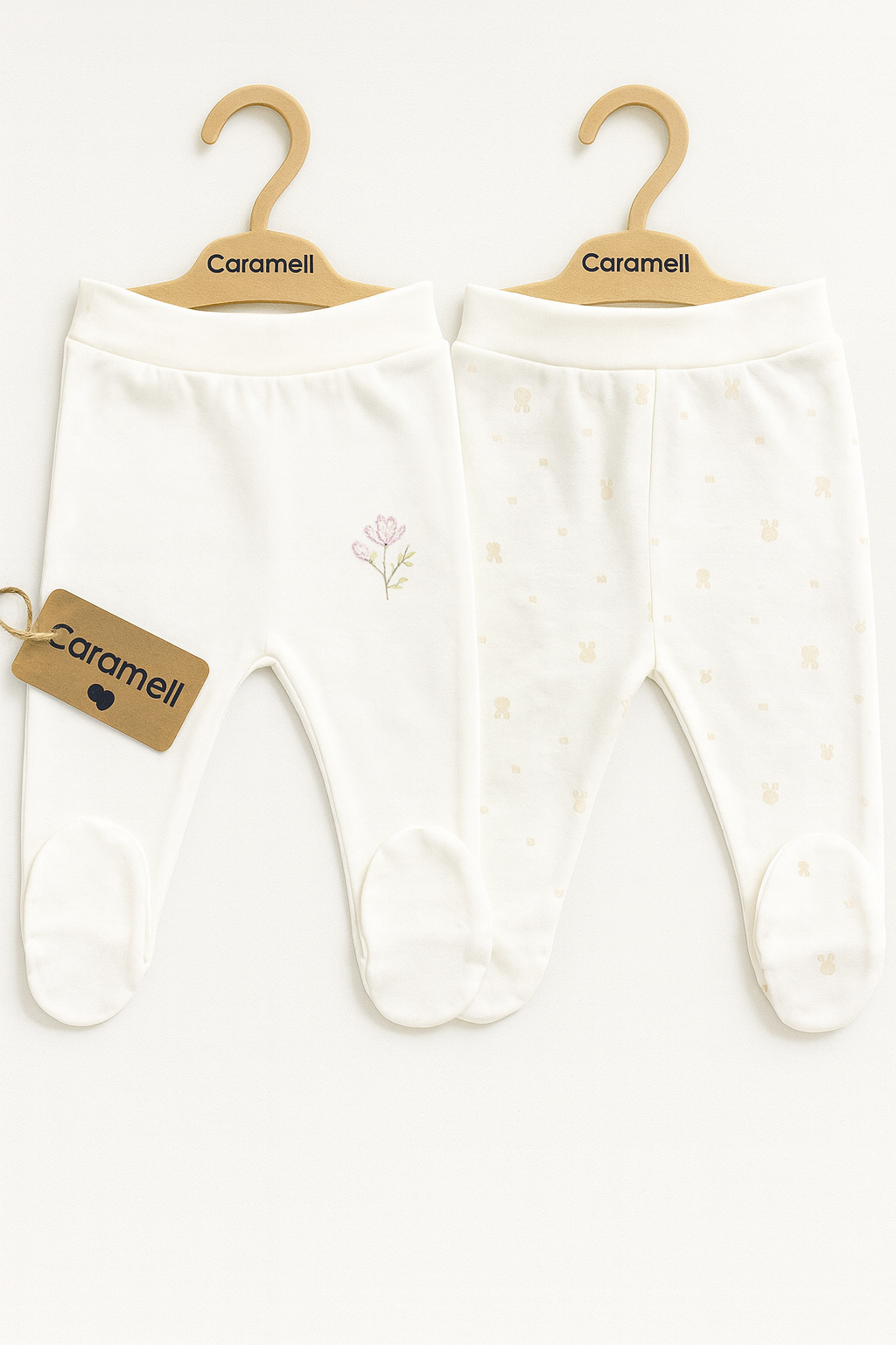 Lot de 2 pantalons – Ecru