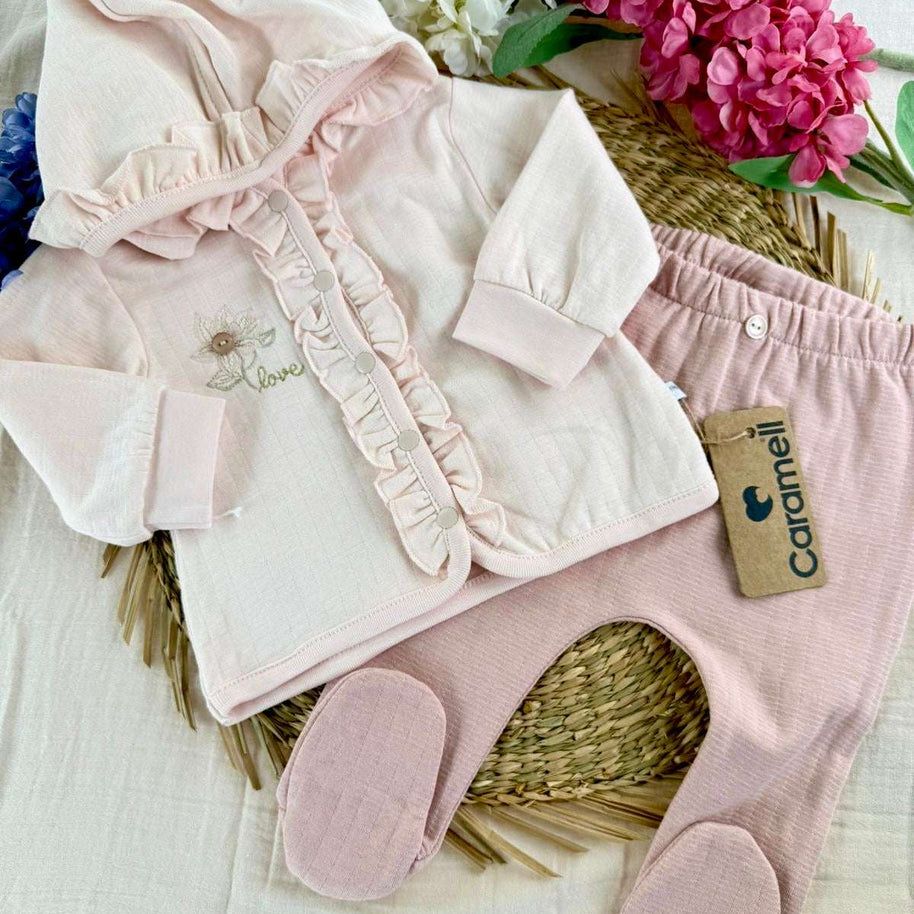 Ensemble pour bébé 2 pièces - Caramell