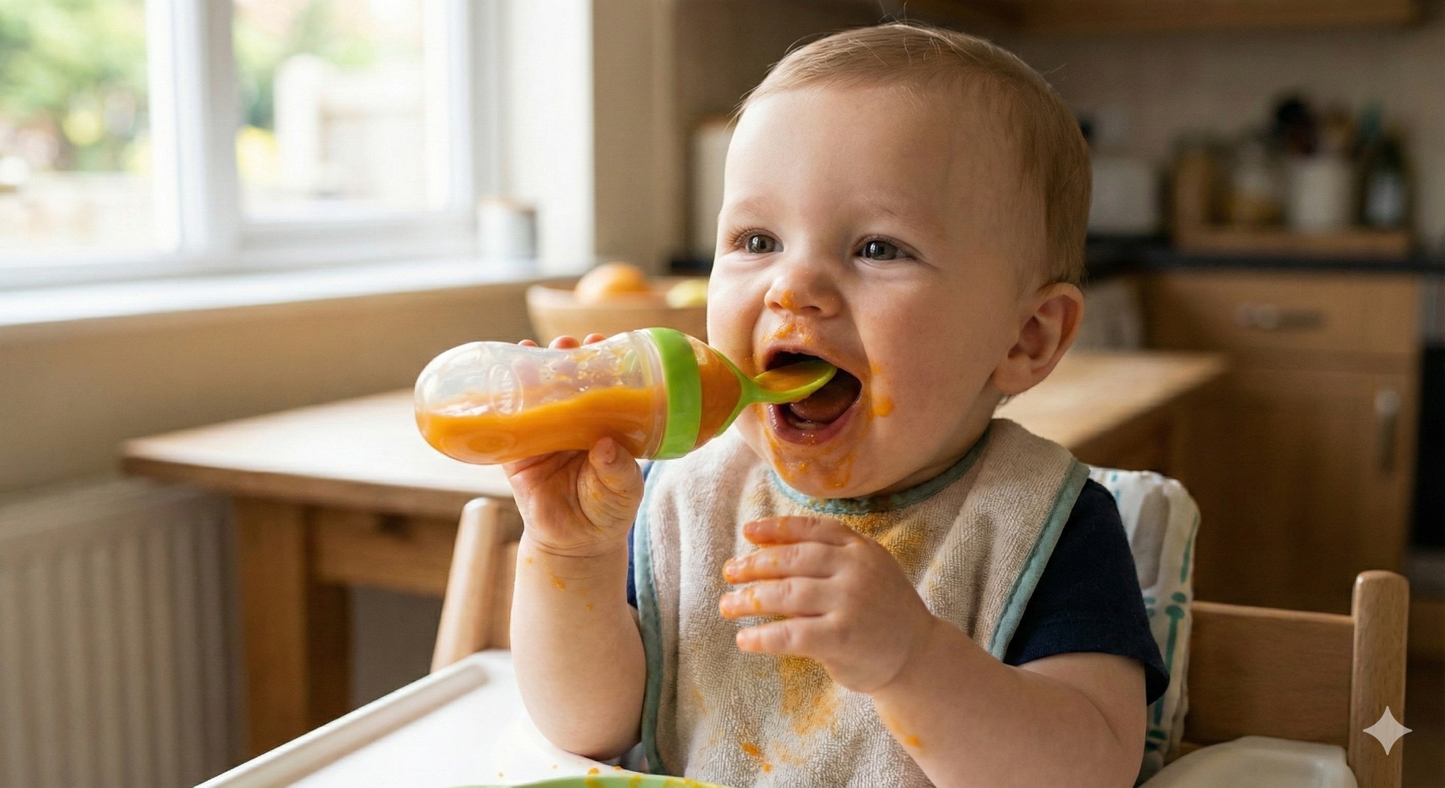 Cuillère biberon en silicone Nuby