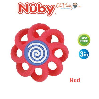 Super soft silicone teether Nuby