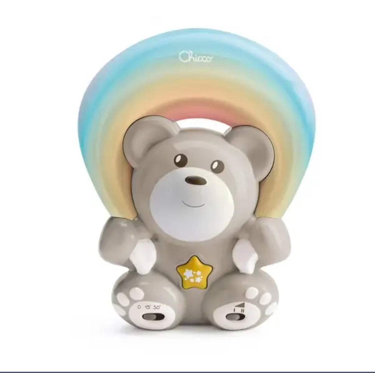 Chicco Veilleuse musicale ourson arc-en-ciel – Beige - Chicco - pour bébé Maroc -www.babyboss.ma