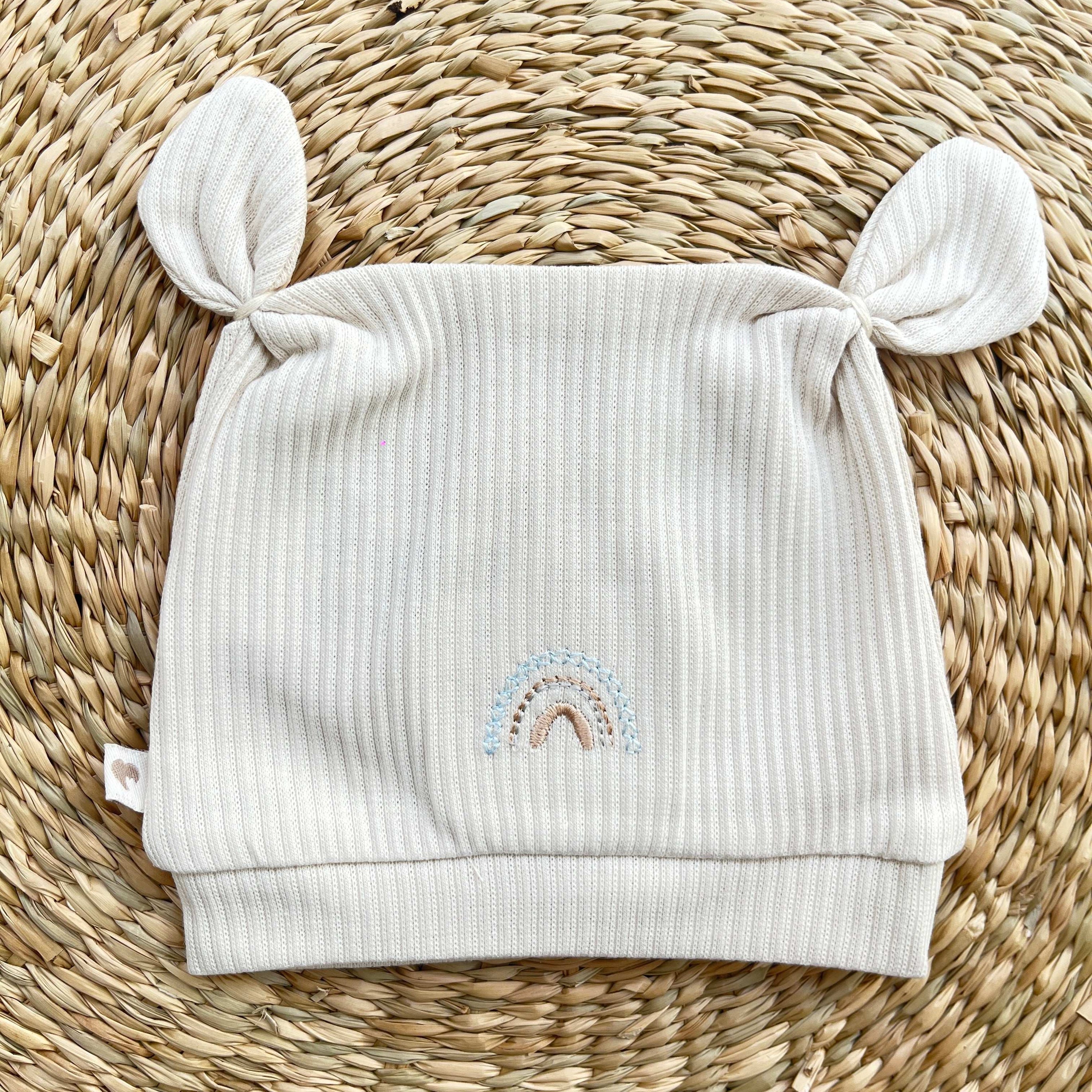 Bonnet bébé- Beige