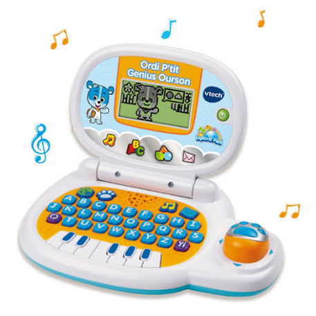 ORDINATEUR P’TIT GENIUS OURSON BLEU – VTECH