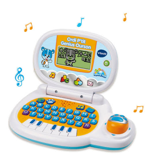 ORDINATEUR P’TIT GENIUS OURSON BLEU – VTECH
