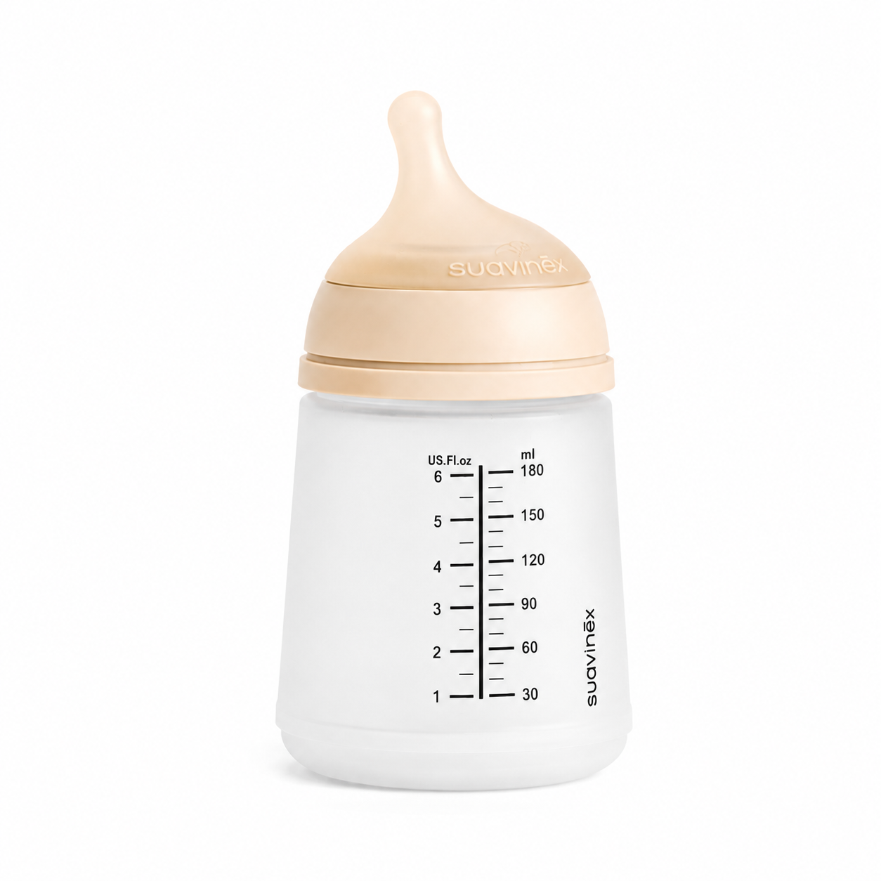 Biberon Anti-Colique Suavinex Zero.Zero™️ 180 ml – Débit Adapté