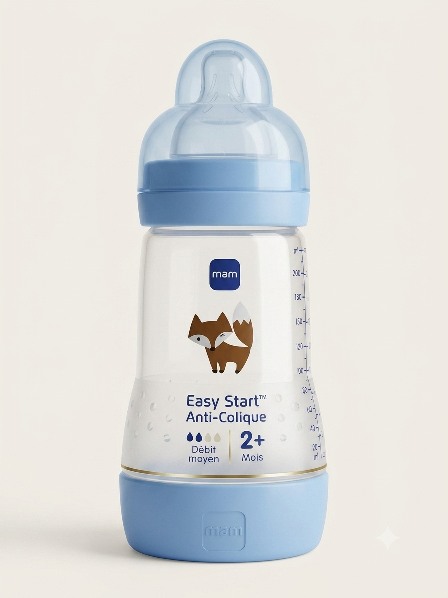 MAM biberon Easy Start anti-colique 0MOIS+ 160ML (Copie)