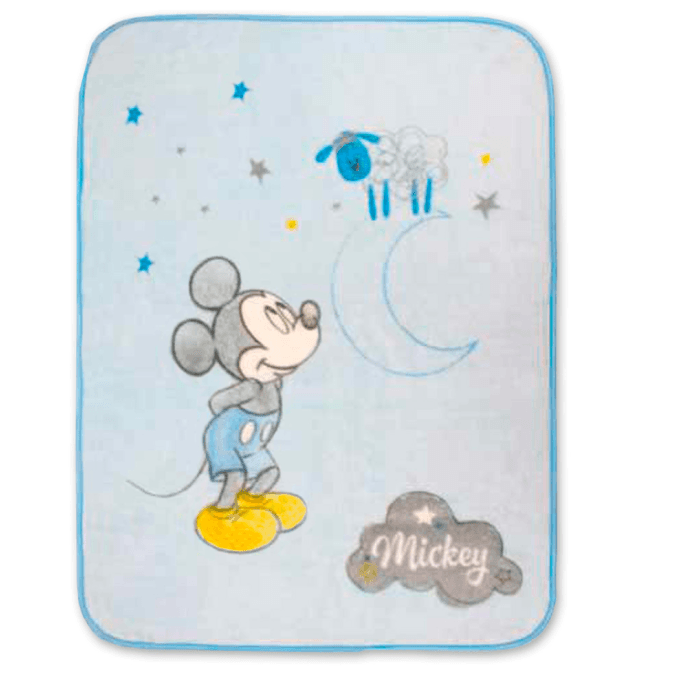 Couverture en velours Interbaby Disney - Babyboss.ma - pour bébé Maroc -www.babyboss.ma