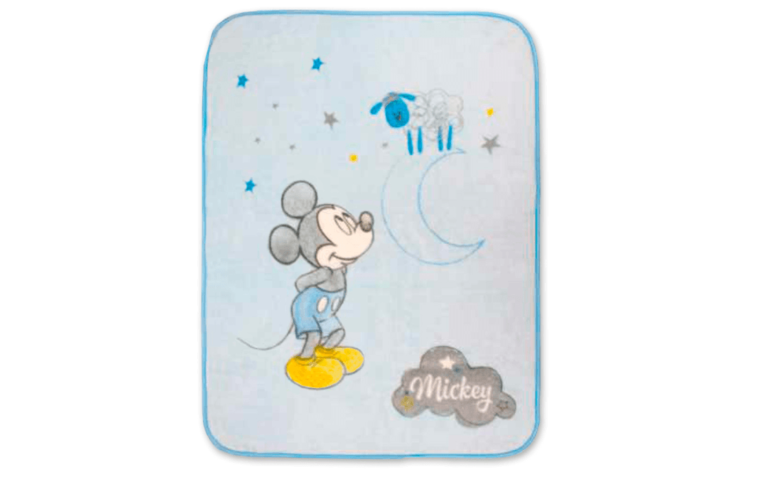 Couverture en velours Interbaby Disney - Babyboss.ma - pour bébé Maroc -www.babyboss.ma