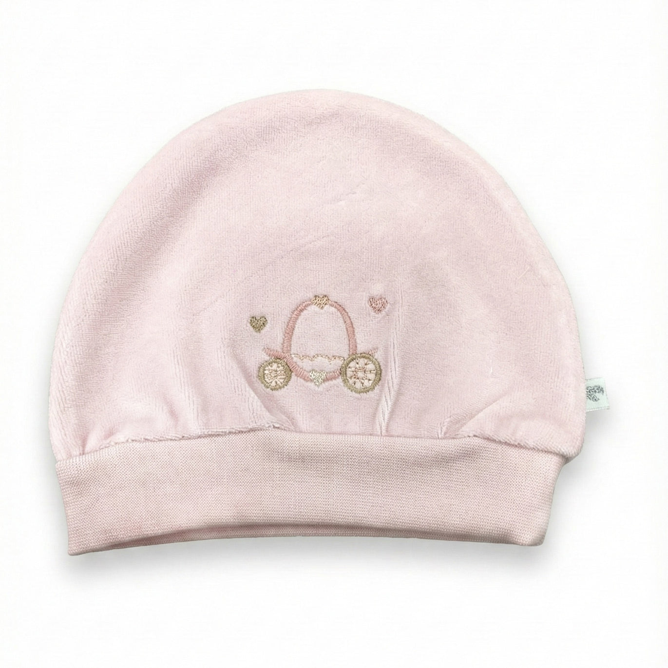 Bonnet velours – Caramell