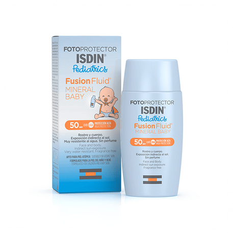 ISDIN Fotoprotecteur Fusion Water mineral baby Pediatrics spf50+ 50ml