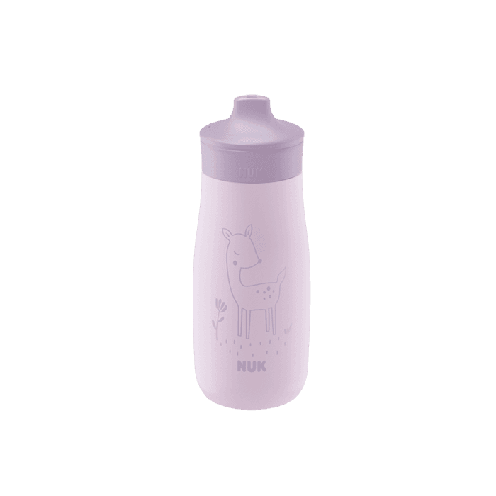 Tasse Mini Me Flip en acier inoxydabl 300ml 6mois+ - Babyboss.ma - pour bébé Maroc -www.babyboss.ma
