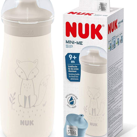 NUK Mini-Me Sip en acier inoxydable 300ml avec bec verseur blanc - NUK - pour bébé Maroc -www.babyboss.ma