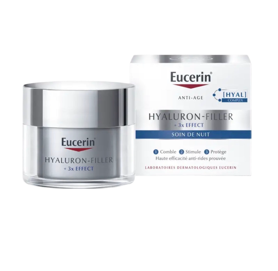 Eucerin - Hyaluron filler crème de nuit 50 ml - Eucerin - Visage pour bébé Maroc -www.babyboss.ma