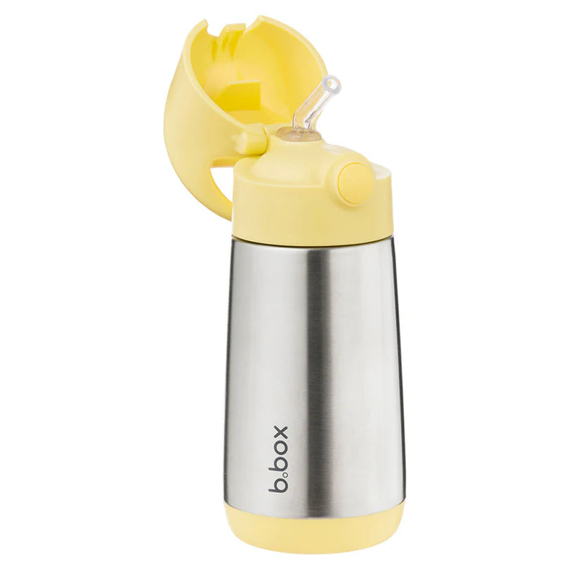 Gourde isotherme à paille B.box 350ml - Lemon twist