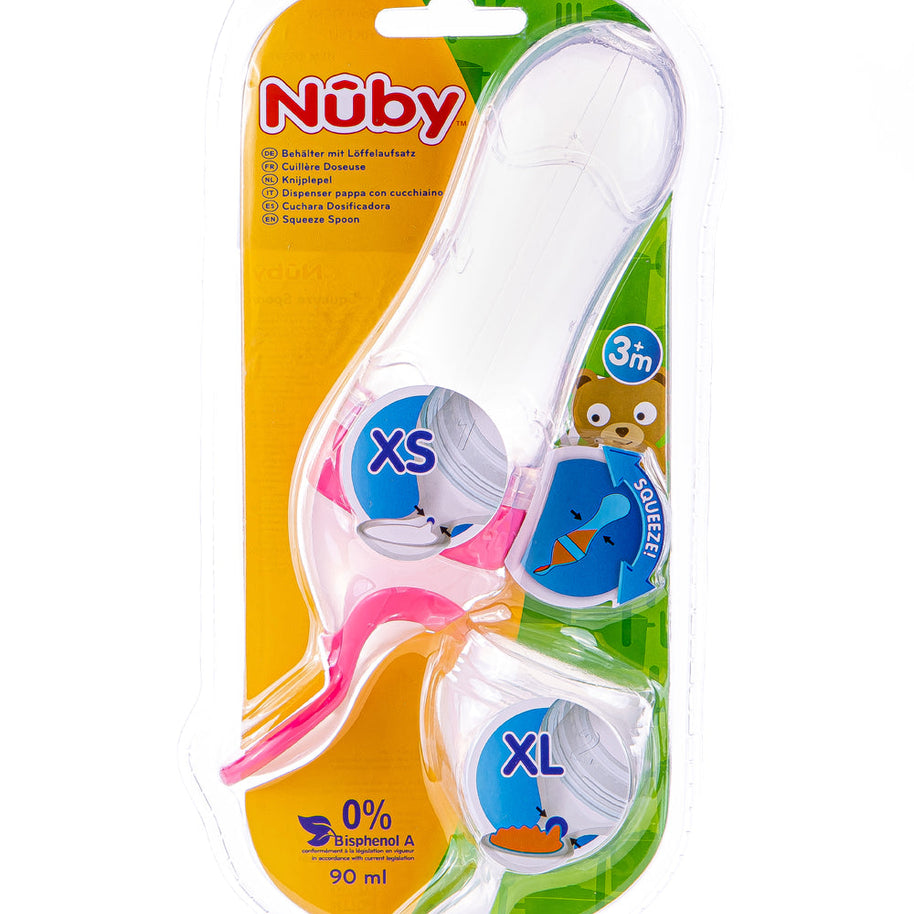 Cuillère biberon en silicone Nuby