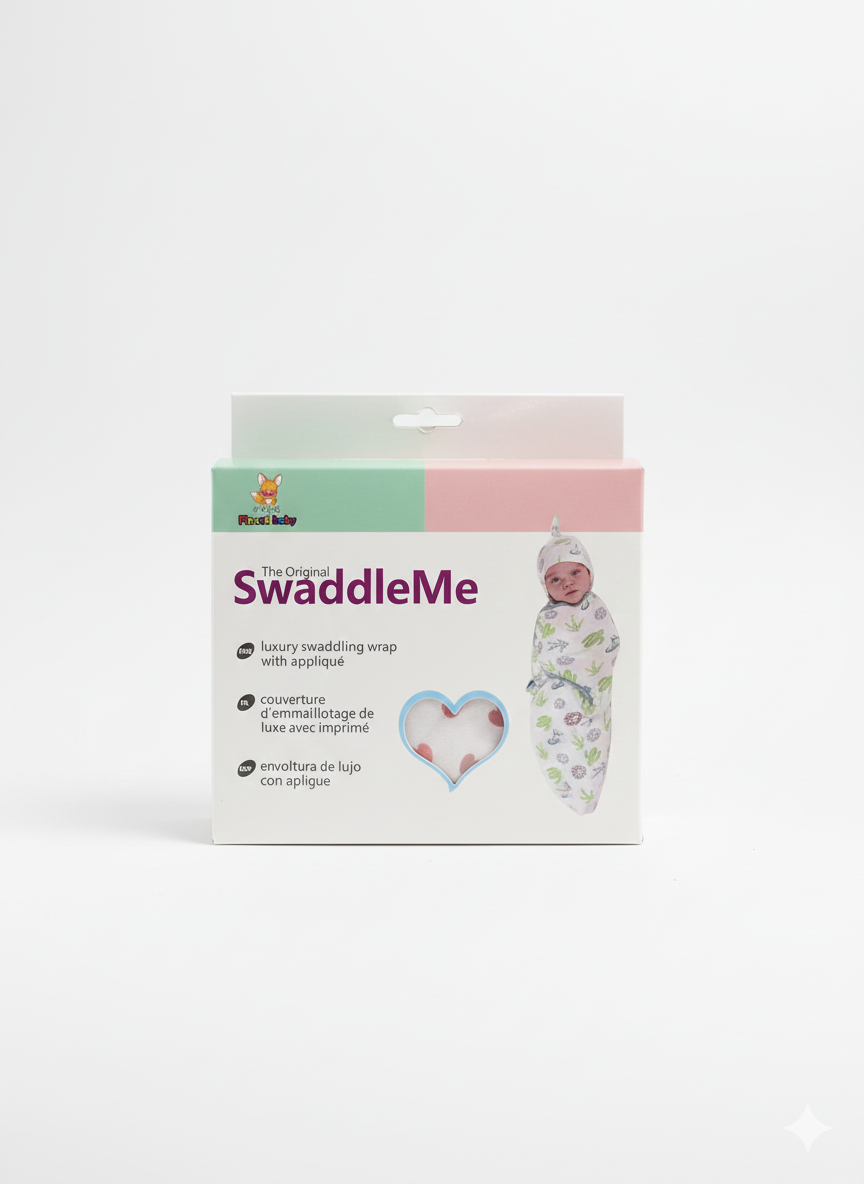 Swaddleme Emmaillotage Avec bonnet Coton - Swaddleme - pour bébé Maroc -www.babyboss.ma