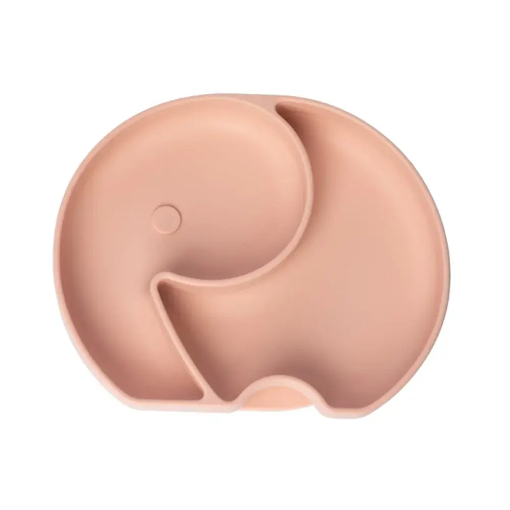 Assiette en Silicone Compartimentée avec ventouse Yummy