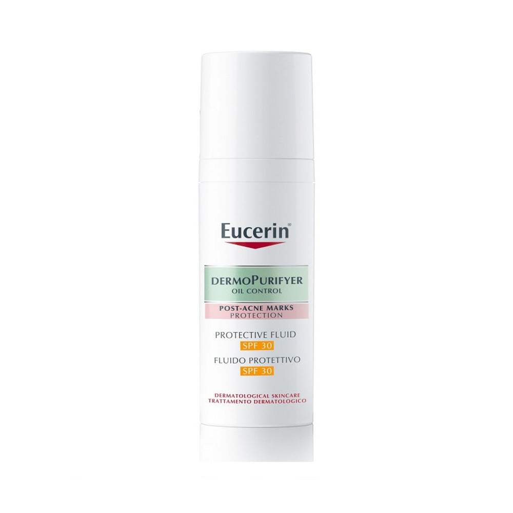 Eucerin Dermo Purifyer UV Sun Fluide SPF30 50ml - Eucerin - Soin de visage pour bébé Maroc -www.babyboss.ma