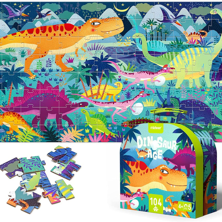 Dinosaur Puzzle - 104 pcs