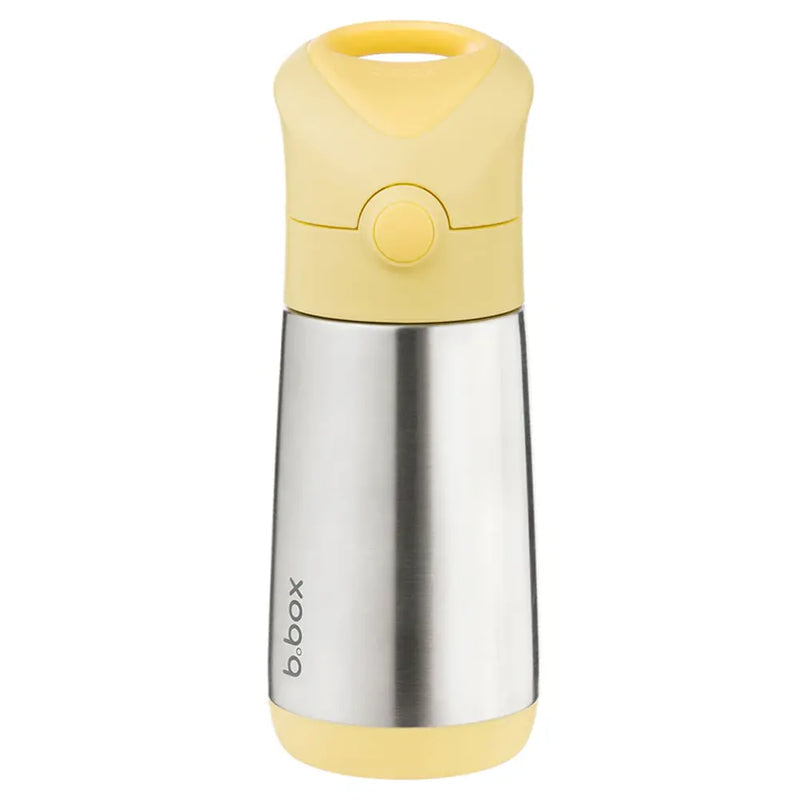 Gourde isotherme à paille B.box 350ml - Lemon twist