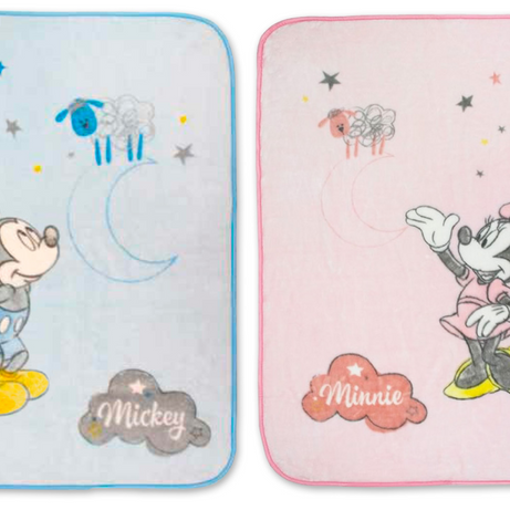 Couverture en velours Interbaby Disney