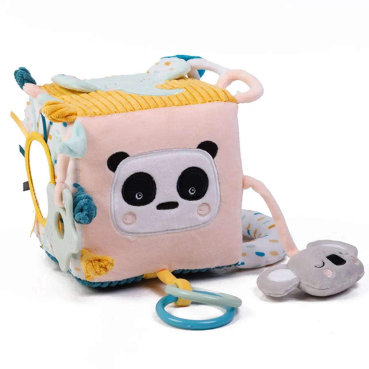 Eurekakids Cucu Cube d'Activités 0M+ - Eurekakids - Jouets Sensoriels pour bébé Maroc -www.babyboss.ma