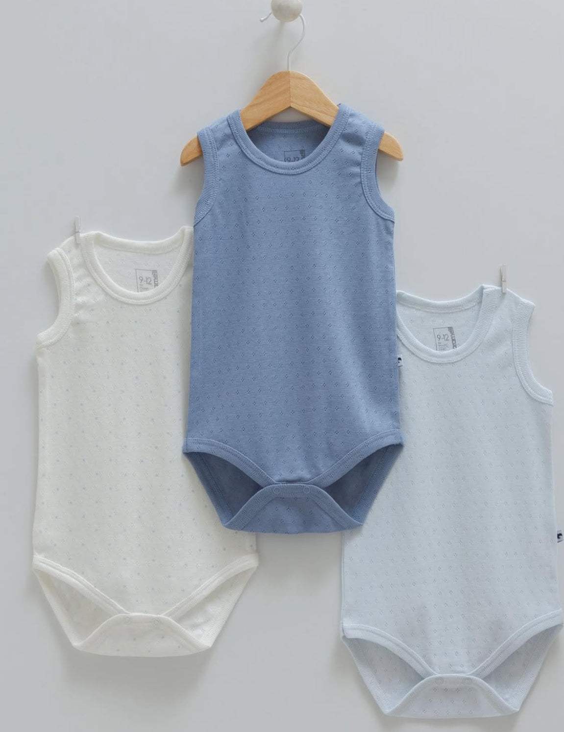 Lot de 3 bodies - Caramell - Caramell - Body pour bébé Maroc -www.babyboss.ma