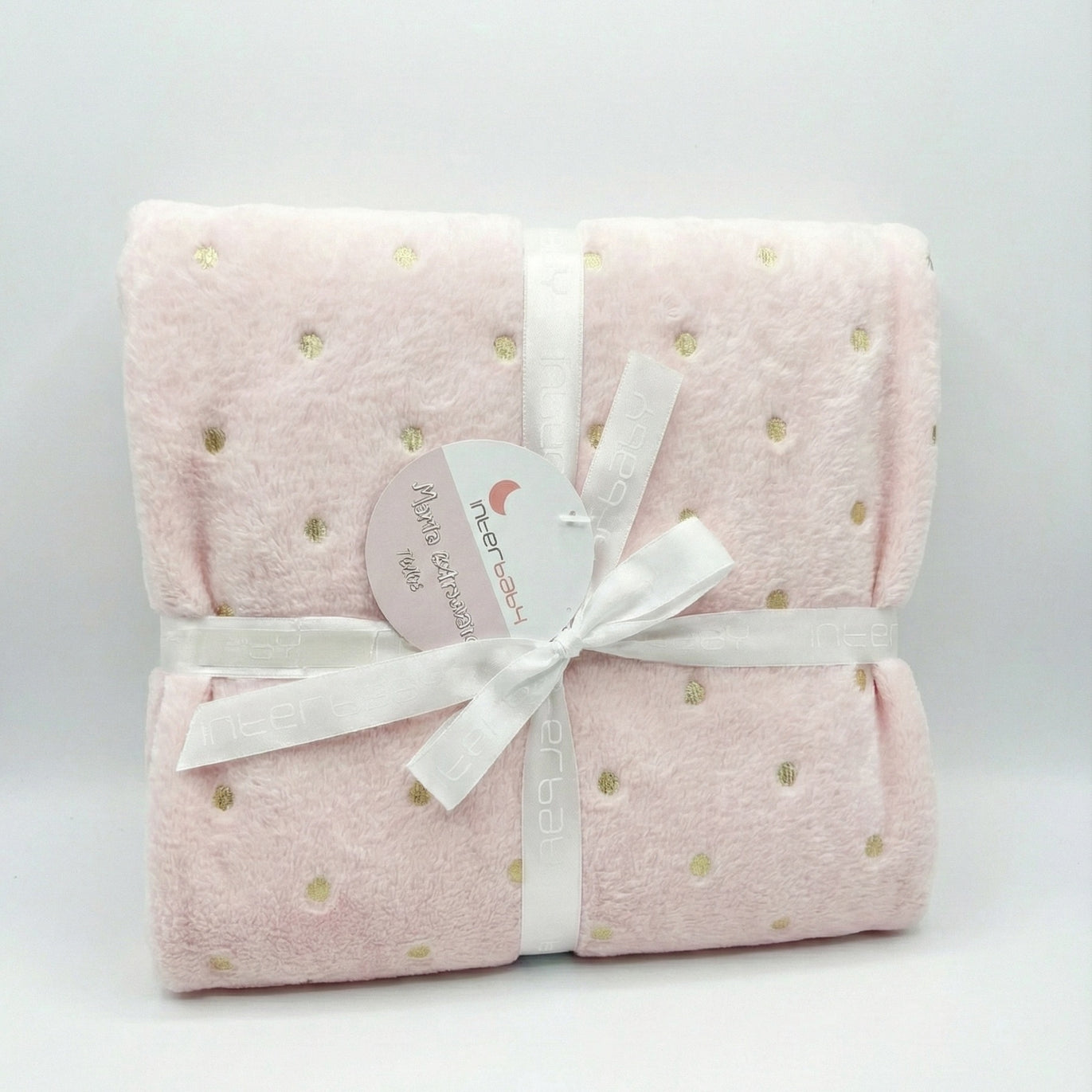 Interbaby Couverture junior 76 x 106 cm rose