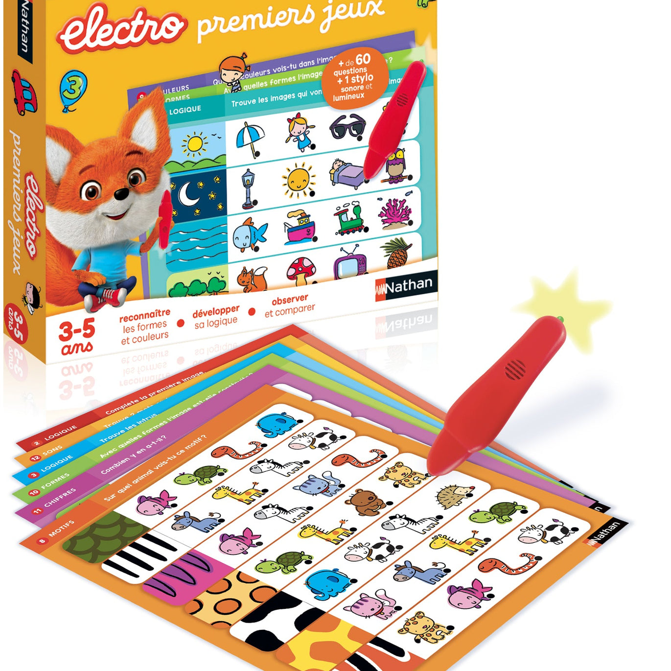 Nathan Elecro Premiers jeux 3-5 ans