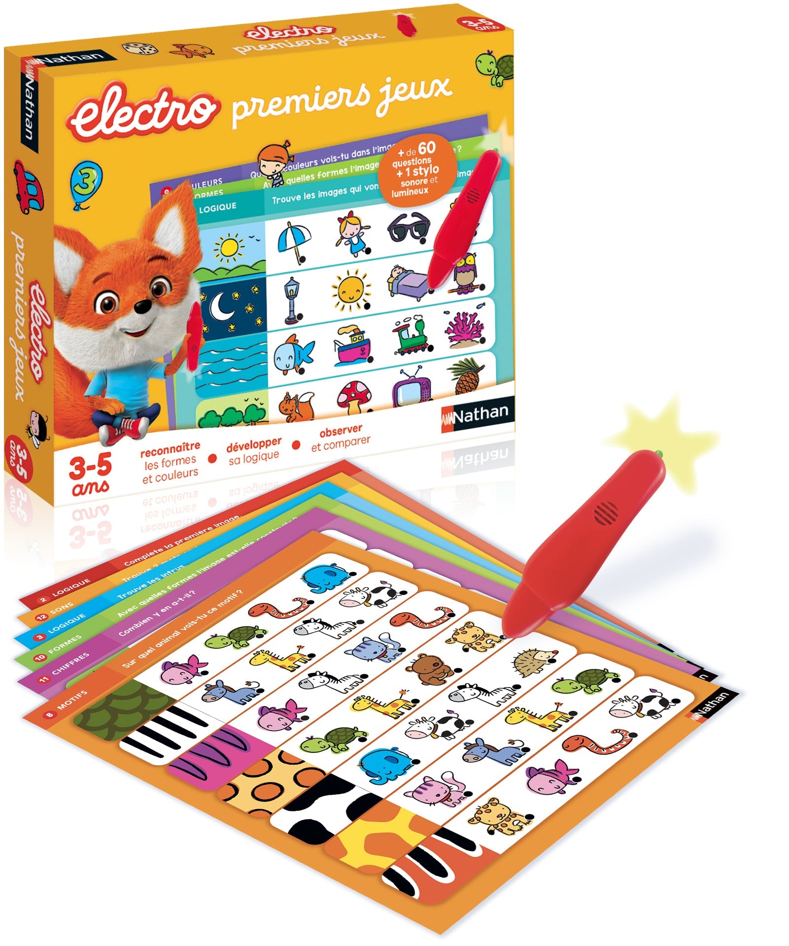 Nathan Elecro Premiers jeux 3-5 ans