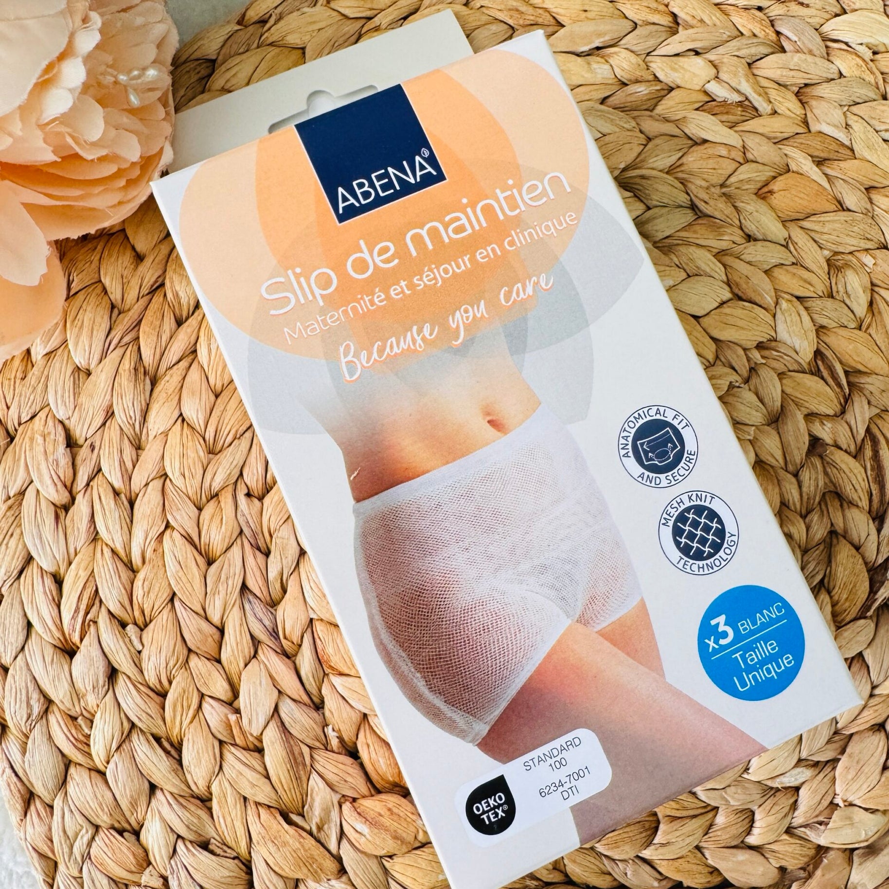 Slips filet de maintien maternité - ABENA