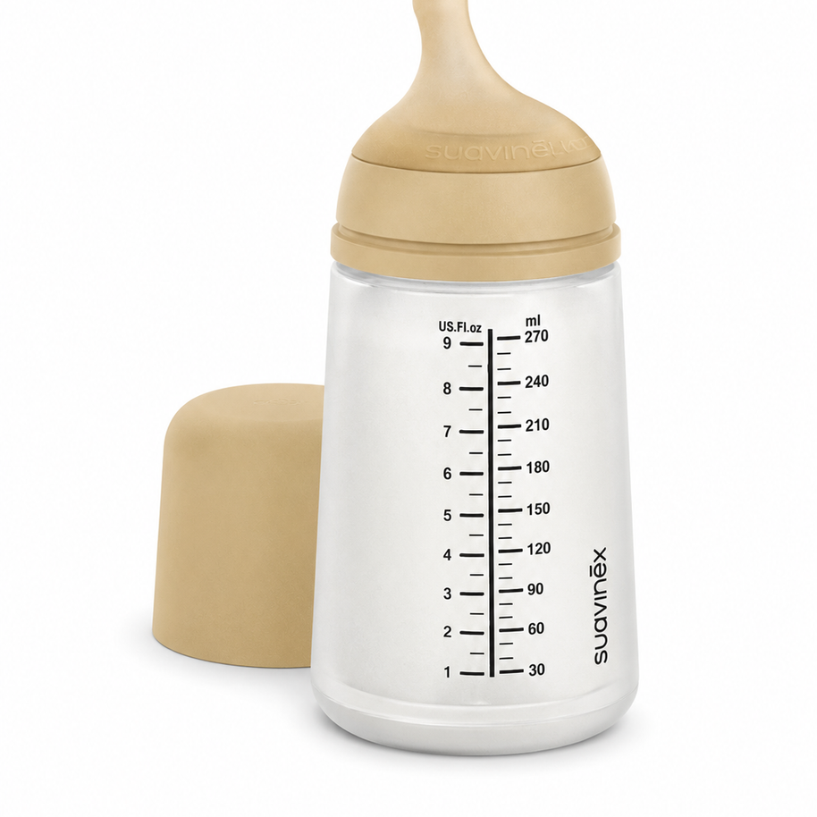 Biberon Anti-Colique Suavinex Zero.Zero™️ 270 ml – Débit Moyen