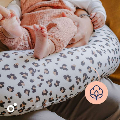 Coussin d'allaitement et maternité BUDDY Spring Doomoo - Leopard