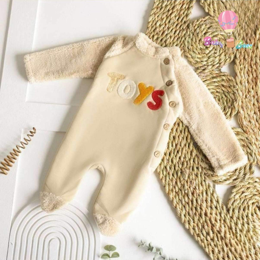 Grenouillère pour garçons beige